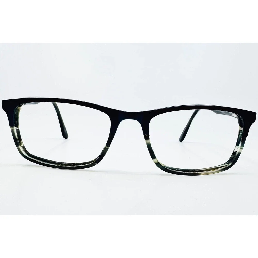 Blue Moon Eyeglass Frames Mens Navy Blue BM 8000 Rectangular 54-18-145
